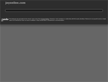 Tablet Screenshot of joyonline.com